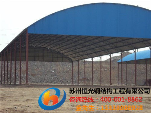 鋼結構工程 商場雨棚與廠房搭建及部件制造